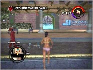 AKTUALNY CEL: Wejdź do środka i weź Jessicę jako zakładniczkę - BRACTWO - Korzystna pomyłka w banku | Opis przejścia Saints Row 2 - Saints Row 2 - poradnik do gry