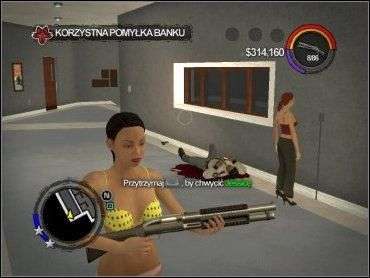 AKTUALNY CEL: Zaprowadź Jessicę do jej samochodu - BRACTWO - Korzystna pomyłka w banku | Opis przejścia Saints Row 2 - Saints Row 2 - poradnik do gry