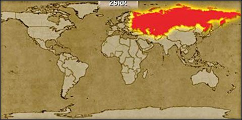 Podstawowym problemem, z którym się zetkniemy po rozpoczęciu gry Związkiem Radzieckim, jest brak dwóch surowców strategicznych (chromu i kauczuku) oraz stosunkowo duża niezamożność posiadanych ziem - ZSRR | Strategia ekspansji | War Leaders Clash of Nations - War Leaders: Clash of Nations - poradnik do gry