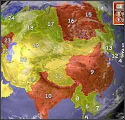 1 - Mapy - rozkład zasobów i zamożność terytoriów | Podstawy rozgrywki - War Leaders: Clash of Nations - poradnik do gry