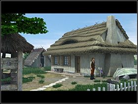 Na stojącej pod oknami ławce znajduje pozostawiony przez Alię koszyk z prowiantem - Znaleźć klucz do spiżarni; Odzyskać maskę | Wioska - Zaginiona historia: Tale of Hero - poradnik do gry