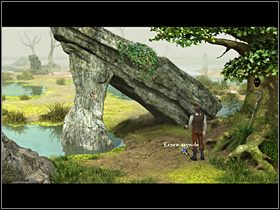 Olaf natomiast wędruje na bagna, gdzie w koronie rosnącego przy brzegu drzewa zauważa pasożytujący na nim krzak orzeszków sayside - Znaleźć klucz do spiżarni c.d.; Skomponować perfumy; Dostać się na bagna | Wioska - Zaginiona historia: Tale of Hero - poradnik do gry