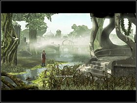 Opuściwszy chatę, maszeruje na rozstaje dróg (w prawo), a stamtąd na wschód (w prawo) - Zdobyć żywą wodę | Wioska | Zaginiona historia Tale of Hero - Zaginiona historia: Tale of Hero - poradnik do gry