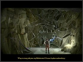 Poprzez szczelinę i pieczarę z zielonymi rozgwiazdami nasz bohater powraca do Nomasa (WAŻNE - Odnaleźć Maleństwo i kraba Fenintaira | Głębiny oceanu - Zaginiona historia: Tale of Hero - poradnik do gry