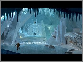 Olaf próbuje odciąć je nożem, ale kolce są za twarde - Przedostać się przez kolce | Lodowa Kraina | Zaginiona historia Tale of Hero - Zaginiona historia: Tale of Hero - poradnik do gry