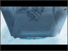 W tej sytuacji powraca na półkę i bierze pod lupę blok lodu (zbliżenie) - Przedostać się przez kolce | Lodowa Kraina | Zaginiona historia Tale of Hero - Zaginiona historia: Tale of Hero - poradnik do gry