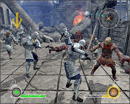 [#38] - Misja 4 - Obrona Osgiliath (cz.1) - Kampania sił dobra - Władca Pierścieni: Podbój - poradnik do gry