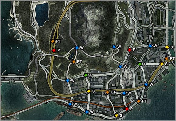 1 - Harbor Town | Konkurencje samochodowe w Burnout Paradise - Burnout Paradise: The Ultimate Box - poradnik do gry