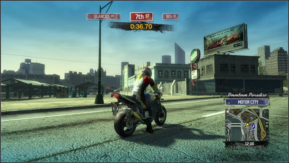 1 - Konkurencje motocyklowe | Motocykle i konkurencje w Burnout Paradise - Burnout Paradise: The Ultimate Box - poradnik do gry