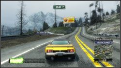 Skok #1 - White Mountain | Skoki w Burnout Paradise - Burnout Paradise: The Ultimate Box - poradnik do gry