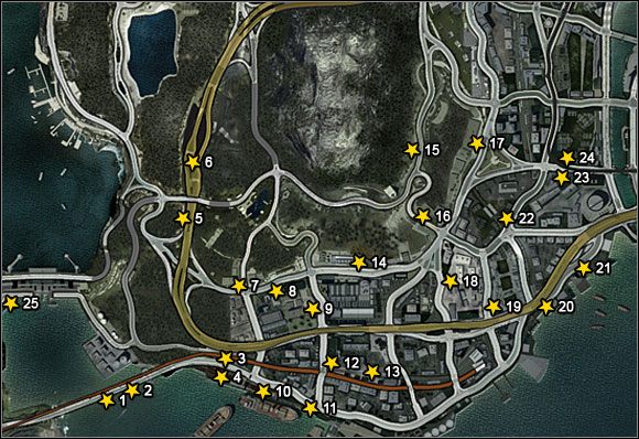 1 - Harbor Town | Billboardy w Burnout Paradise - Burnout Paradise: The Ultimate Box - poradnik do gry