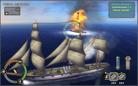 Takich ograniczeń nie mają superbronie montowane w specjalnie na to przeznaczonych miejscach - Bitwy morskie | Swashbucklers Stal kontra proch - Swashbucklers: Stal kontra proch - poradnik do gry