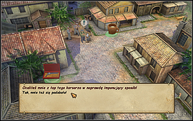 Gdy będziesz już na miejscu, szukaj postaci oznaczonej wykrzyknikiem - Hawana - Buttler | Solucja Swashbucklers Stal kontra proch - Swashbucklers: Stal kontra proch - poradnik do gry