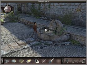 W tym momencie zaczyna się zadanie na czas - Warsztat; fontanna; antykwariat | Hiszpania, Azarra - Art of Murder: Klątwa Lalkarza - poradnik do gry