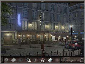 Ostateczne agentka Bonnet wychodzi z opresji zwycięsko i znalazłszy się w samochodzie, decyduje się jechać do hotelu - Hotel #3 | Francja, Paryż | Art of Murder Klątwa Lalkarza - Art of Murder: Klątwa Lalkarza - poradnik do gry