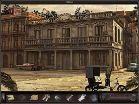 4 - Archiwum, samochód; kran w kamienicy | Kuba, Hawana - Art of Murder: Klątwa Lalkarza - poradnik do gry