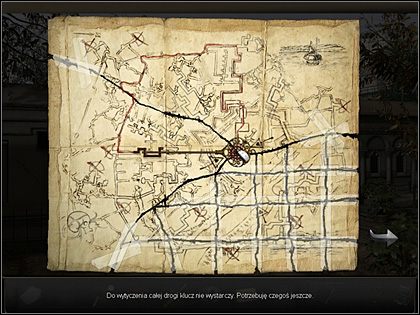 Po dalszym zakreśleniu kluczem półkola w lewo (8xPPM) Nicole uzna, że teraz konieczne jest użycie sztyletu - Cmentarz Montmartre (2) | Francja, Paryż | Art of Murder Klątwa Lalkarza - Art of Murder: Klątwa Lalkarza - poradnik do gry