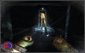 Właz otworzy się, a ty zobaczysz pomieszczenie z drzwiami zablokowanymi dwoma belkami - [Solucja] Dream | Cryostasis Arktyczny Sen - Cryostasis: Arktyczny Sen - poradnik do gry