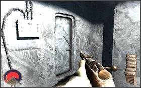 Po scence przejdź przez drzwi, a znajdziesz się na górze pomieszczenia, w którym jako członek załogi bawiłeś się w kotka i myszkę z oszalałym strzelcem - [Solucja] Glacier | Cryostasis Arktyczny Sen - Cryostasis: Arktyczny Sen - poradnik do gry