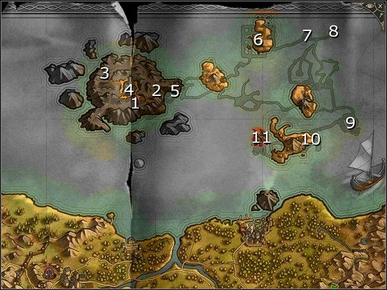 Porozmawiaj ze Służką Serafii [1] stojącą przed budynkiem na południu wyspy - Rozdział 4 | Kampania Światła w Sacred 2 Fallen Angel - Sacred 2: Fallen Angel - poradnik do gry