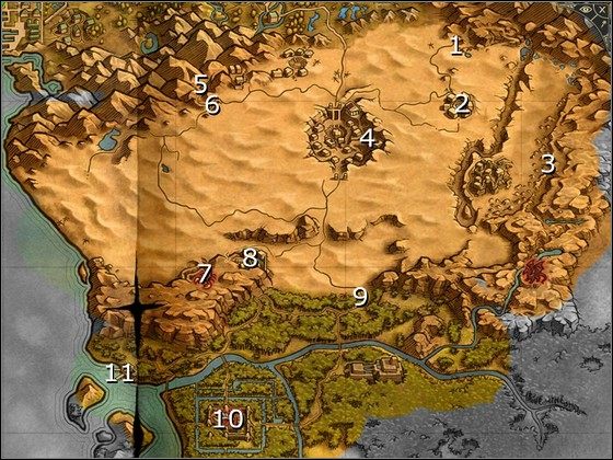 Na zachód od wyjścia z jaskini napotkasz grupkę ludzi [1] - Rozdział 7 | Kampania Światła w Sacred 2 Fallen Angel - Sacred 2: Fallen Angel - poradnik do gry