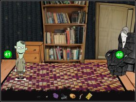 Teraz trzeba jednak wykombinować jak dostać się do wnętrza domu - Część 6 | Opis przejścia Włatcy Móch Wrzód na dópie - Włatcy Móch: Wrzód na dópie - poradnik do gry