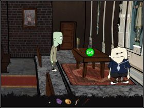 Takim orężem dysponuje kierowca autokaru, który jednak żąda w zamian czegoś do picia, jak na prawdziwego satanistę z rana przystało - Część 8 | Opis przejścia Włatcy Móch Wrzód na dópie - Włatcy Móch: Wrzód na dópie - poradnik do gry