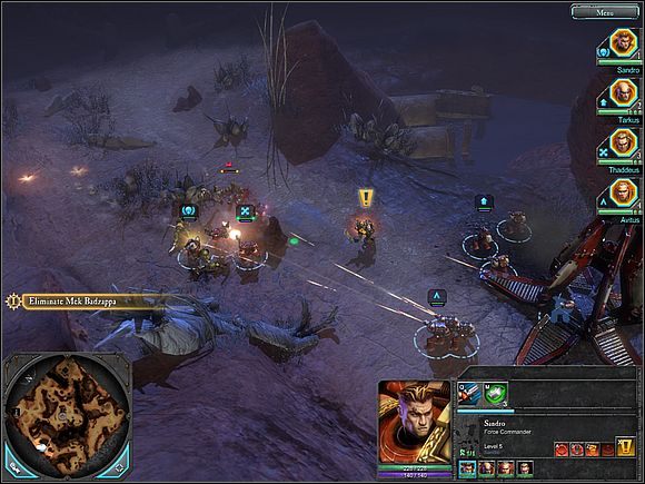 W pościgu za nim ruszaj na północny zachód - 4. The Defense of Argus Gate | Główny wątek Warhammer 40,000 Dawn of War II - Warhammer 40,000: Dawn of War II - poradnik do gry