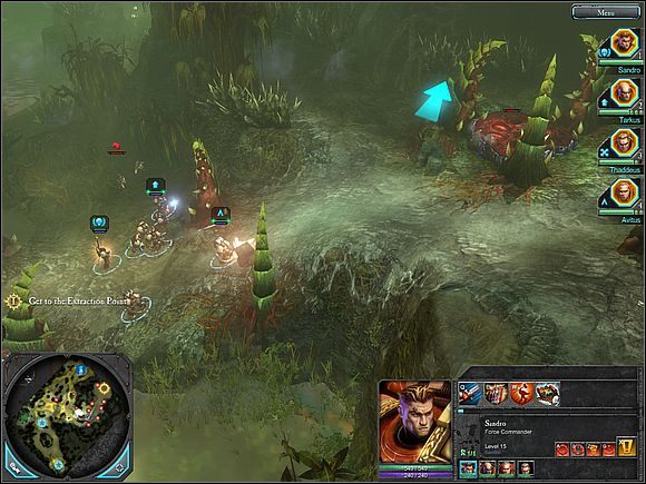 Dostaniesz zadanie poboczne polegające na zlikwidowaniu gniazd znajdujących się w bazie - 5. Into the Hive | Główny wątek Warhammer 40,000 Dawn of War II - Warhammer 40,000: Dawn of War II - poradnik do gry