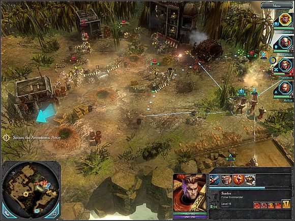 Przejdź przez kolejny mostek, do zachodniej części planszy - 6. Remains of the Dark Age | Główny wątek Warhammer 40,000 Dawn of War II - Warhammer 40,000: Dawn of War II - poradnik do gry