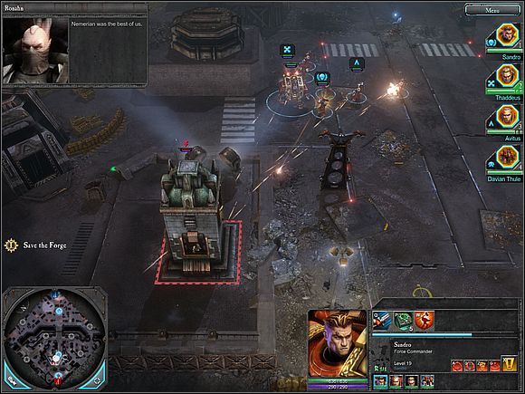 Na samym południu planszy czeka Idranel - 8. Secrets of Angel Forge | Główny wątek Warhammer 40,000 Dawn of War II - Warhammer 40,000: Dawn of War II - poradnik do gry