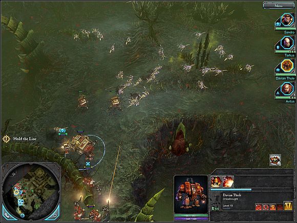 Choć logika nakazuje bronić się do momentu, w którym trucizna zadziała, tak naprawdę trzeba będzie bronić się nieco dłużej - 9. The Last Stand | Główny wątek Warhammer 40,000 Dawn of War II - Warhammer 40,000: Dawn of War II - poradnik do gry