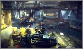 Po dobiegnięciu na miejsce usłyszysz komunikat o zabitym kierowcy i operatorze czołgu - Rzeka Korynt | Misje Killzone 2 - Killzone 2 - poradnik do gry