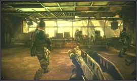 Konwój Avenger zostaje zostaje zaatakowany przez system obrony zasilany przez nieznany związek energetyczny transportowany rurami z pustkowi - Osada Suljeva | Misje Killzone 2 - Killzone 2 - poradnik do gry