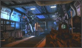 Po awarii zasilania w głównym szybie windy musisz dotrzeć do ostatniego Intrudera pieszo - Krążownik | Misje Killzone 2 - Killzone 2 - poradnik do gry
