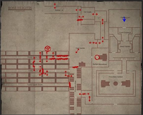 Cmentarz - Powrót przez cmentarz | Shepherds Glen w Silent Hill Homecoming - Silent Hill: Homecoming - poradnik do gry