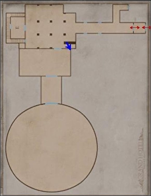 Grand Hotel - Hall - Grand Hotel | Silent Hill i Areszt w Silent Hill Homecoming - Silent Hill: Homecoming - poradnik do gry