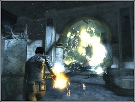 Tuż po wyjściu na brzeg przeszukaj okolice ciężarówki - Rozdział 6 | Opis przejścia | Dark Sector - Dark Sector - poradnik do gry