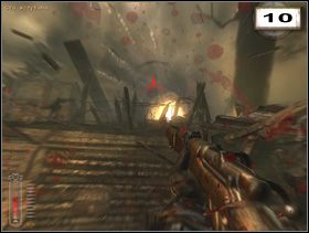 Po kilku krokach zostaniesz najprawdopodobniej ostrzelany z lewej strony ze stanowiska z karabinem maszynowym - Rozdział 1 - Okopy (cz.1) | Solucja NecroVision - NecroVision - poradnik do gry