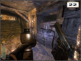 Zaraz za padniętym przeciwnikiem z pistoletem maszynowym znajdziesz sekret (22) - Rozdział 1 - Okopy (cz.2) | Solucja NecroVision - NecroVision - poradnik do gry