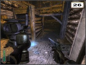 Dalsza eksploracja bunkra zatrzyma się na jeszcze jednym powolnym ale i silnym przeciwniku z maszynowym wyposażeniem (27) - Rozdział 1 - Okopy (cz.3) | Solucja NecroVision - NecroVision - poradnik do gry