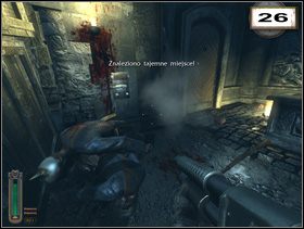 Nie biegaj zbytnio na widoku gdyż na górze Niemców też na brakuje, a stojąc za barierką mają Cię jak na tacy - Rozdział 2 - Forteca (cz.3) | Solucja NecroVision - NecroVision - poradnik do gry