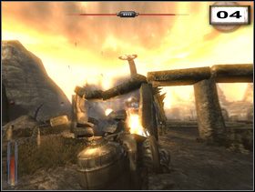 Bardzo szybko zauważysz, że skorpion nie jest taki wytrzymały jak to się wydawało na początku - Rozdział 5 - Stonehenge | Solucja NecroVision - NecroVision - poradnik do gry