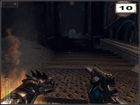 Wracając na korytarz prowadzący do kompleksu, zaatakowany zostaniesz przez dobrego znajomego trolla z wielkim młotem - Rozdział 6 - Krecie Podziemie (cz.1) | Solucja NecroVision - NecroVision - poradnik do gry