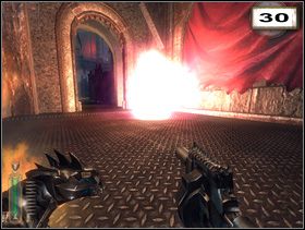 Z pokoju z dwoma silosami wybiegnie bydle z młotem, a wtórować mu będą wampiry ostrzeliwujący naszego bohatera najczęściej z dystansu - Rozdział 6 - Krecie Podziemie (cz.4) | Solucja NecroVision - NecroVision - poradnik do gry