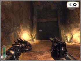 Oczyszczając teren dojdziesz do lokacji ze schodami prowadzącymi na kolejną arenę (9) - Rozdział 7 - Kryształowa komnata (cz.1) | Solucja NecroVision - NecroVision - poradnik do gry