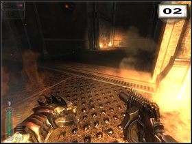 Pojawisz się w zbrojowni z pancerzem oraz przede wszystkim z dźwignią (1), którą naturalnie wypadałoby przestawić - Rozdział 8 - Krecia Świątynia (cz.1) | Solucja NecroVision - NecroVision - poradnik do gry