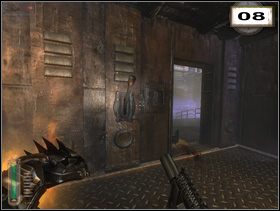 W tym celu powinieneś skręcić w lewo i poruszając się przy ścianie, wejść do pokoiku kontrolnego (7) - Rozdział 8 - Krecia Świątynia (cz.1) | Solucja NecroVision - NecroVision - poradnik do gry