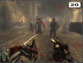 W przytulnej sali pazurki pokażą nieumarli oraz kilka demonów z teleportującymi właściwościami (20) - Rozdział 8 - Krecia Świątynia (cz.2) | Solucja NecroVision - NecroVision - poradnik do gry