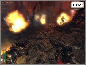 Pierwsi w bój ruszą stosunkowo drapieżne demony (polecam drugi tryb Ręki Cienia), do spółki z ich latającymi kompanami - Rozdział 11 - Zaświaty (cz.1) | Solucja NecroVision - NecroVision - poradnik do gry